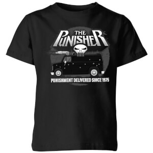 Marvel The Punisher Battle Van Kids' T-Shirt - Black