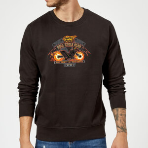 Marvel Ghost Rider Hell Cycle Club Sweatshirt - Black