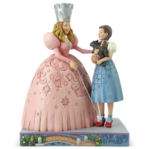 The Wizard of Oz by Jim Shore - Glinda and Dorothy in Ruby Slippers