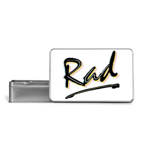 Rad Metal Storage Tin