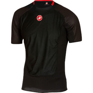Castelli Prosecco Wind Short Sleeve Baselayer - Black