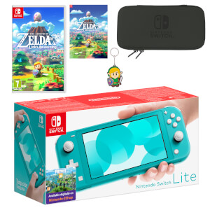 Nintendo Switch Lite (Turquoise) The Legend of Zelda: Link's Awakening Pack