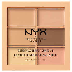 NYX Professional Makeup Conceal, Correct, Contour Palette - Light
