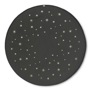 Ferm Living Star Christmas Tree Blanket - Dark Green