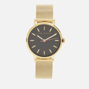 Ted Baker Women's Phylipa Metal Watch - Black/Gold