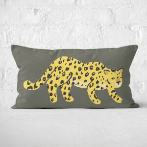 Cheetah Prowl Rectangular Cushion