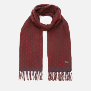 Ted Baker Men's Earlham Scarf - Dark red