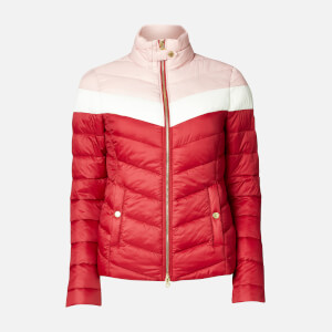 barbour international level quilted padded jacket