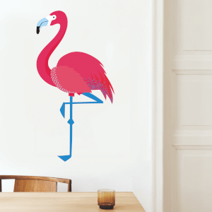 Flamingo Wall Art Sticker