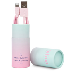 Talmo Charge and Sync Lightning Cable - Bubblegum Pink
