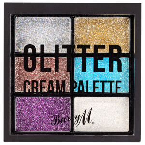 Barry M Cosmetics Glitter Cream Palette 2