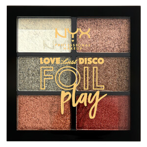 NYX Professional Makeup Love Lust & Disco Get Down Foil Play Shimmer Eyeshadow Palette