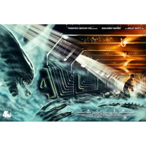 Alien '40th Anniversary' Fine Art Giclee