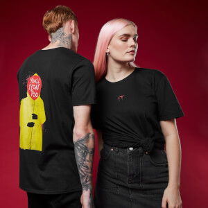 T-Shirt Ça Toi aussi tu flotteras - Noir