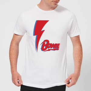 David Bowie Bolt Men's T-Shirt - White