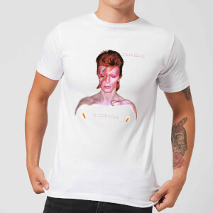 David Bowie Aladdin Sane Cover Men's T-Shirt - White