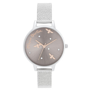 Olivia Burton Women's Pearly Queen Watch - Silver