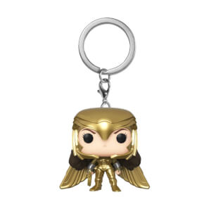 Wonder Woman 1984 Gold Power Pose Pop! Keychain