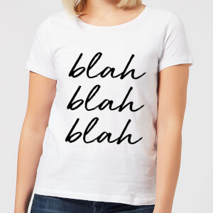 Blah Blah Blah Women's T-Shirt - White