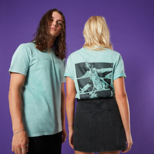Jack In The Box Unisex T-Shirt - Mint Acid Wash