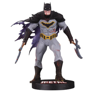 DC Designer Series Metal Batman Statue By Capullo