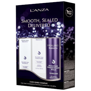L'Anza Healing Smooth Holiday Trio (Worth £70.00)