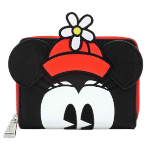 Loungefly Disney Positively Minnie Polka Dot Zip Around Wallet