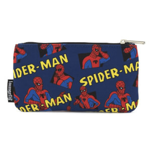 Loungefly Marvel Spiderman AOP Nylon Pouch