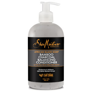 SheaMoisture African Black Soap Bamboo Charcoal Conditioner 384ml - Exclusive
