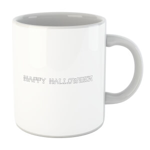Happy Halloween Bones Mug