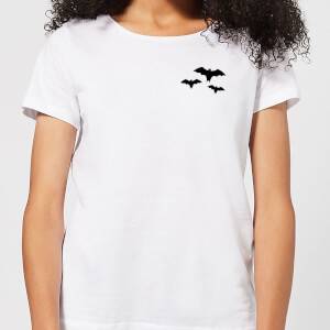 Halloween Three Bats Women's T-Shirt - White