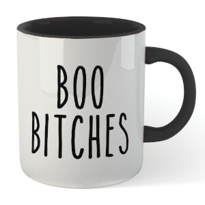 Boo Bitches Mug - White/Black
