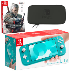 Nintendo Switch Lite (Turquoise) The Witcher 3: Wild Hunt Pack