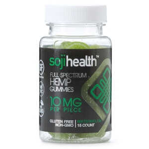 Soji Health Hemp CBD Infused Gummies - Watermelon