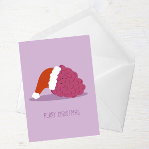 Berry Christmas Greetings Card