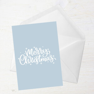 Merry Christmas Greetings Card