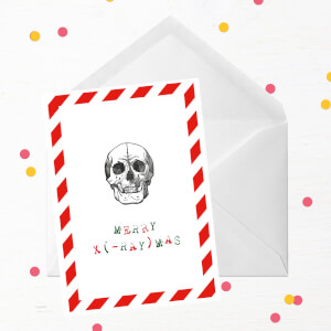 Merry X(-Ray)mas Greetings Card