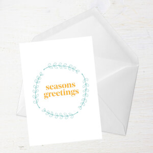 Seasons Greetings Greetings Card