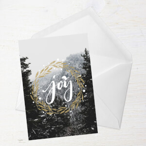 Joy Greetings Card