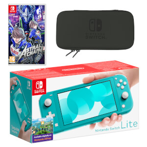 Nintendo Switch Lite (Turquoise) ASTRAL CHAIN Pack