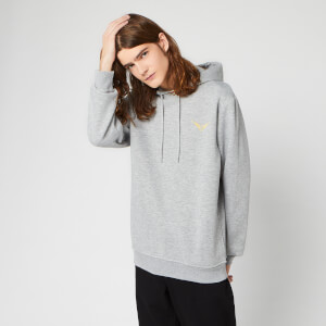 Harry Potter Golden Snitch Unisex Embroidered Hoodie - Grey