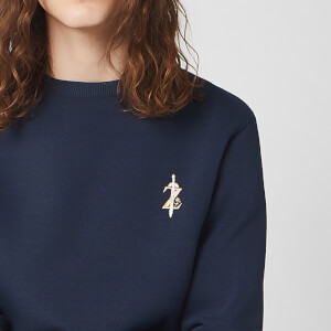 Sweat-shirt Unisexe Nintendo Zelda Brodé - Bleu Marine
