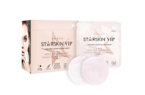 STARSKIN 7-Second Luxury All-Day Mask VIP 7-In-1 Miracle Skin Mask Pads - 18 Pack