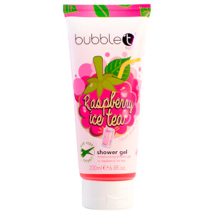 Bubble T Ice Tea Shower Gel Raspberry 200ml