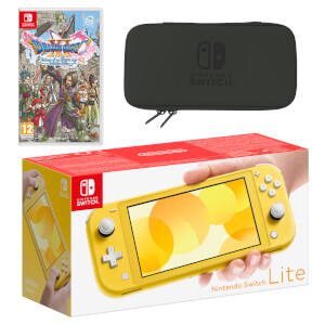 Nintendo Switch Lite (Yellow) DRAGON QUEST XI S: Echoes of an Elusive Age Pack