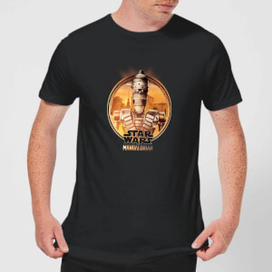 The Mandalorian IG 11 Framed Men's T-Shirt - Black