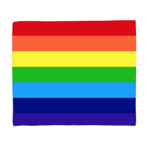 Rainbow Classic Rainbow Fleece Blanket