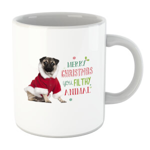 Christmas Pug Mug