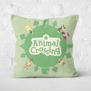 Animal Crossing Square Cushion