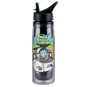 Funko Homeware Rick & Morty Spaceship Acrylic Water Bottle